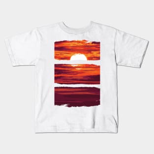 Sunset vibes Kids T-Shirt